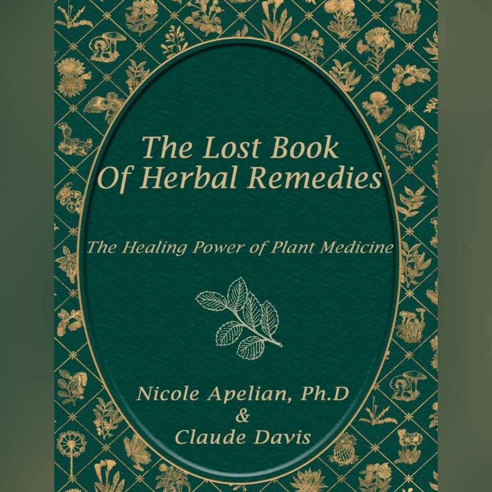 The Lost Book of Herbal Remedies - Green and Gold Edition - LAST ONE 🚨🚨🚨🚨
